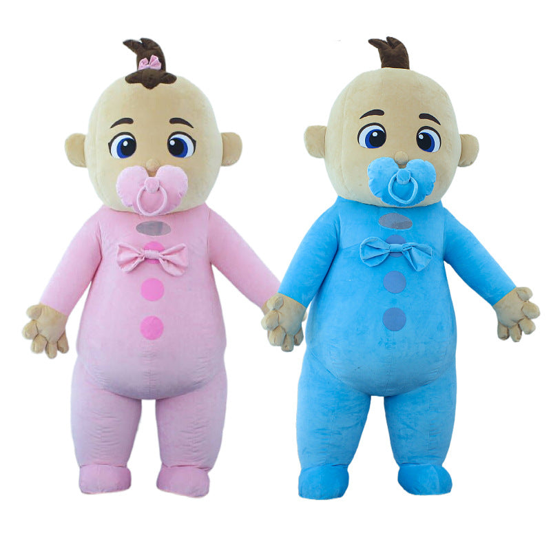 Inflatable Cartoon Doll Clothing Plush Inflatable Clothing