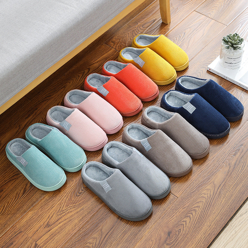 Corduroy Slippers For Women Home Shoes Men Women shoes for couple