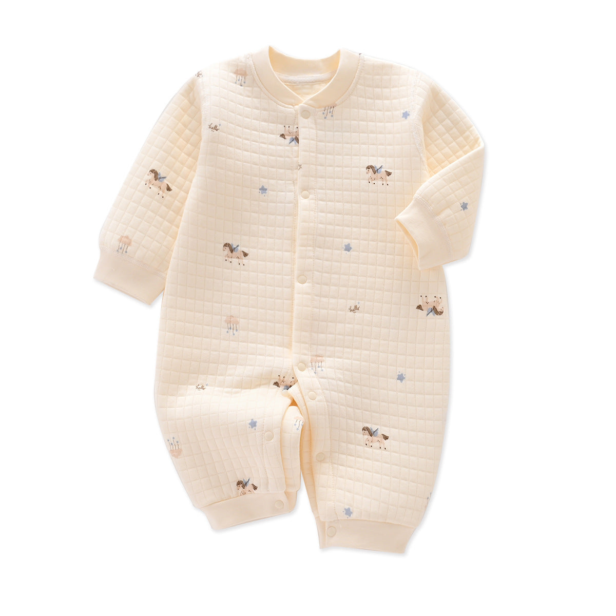 Baby Girl Siro Spinning Cotton Jumpsuit