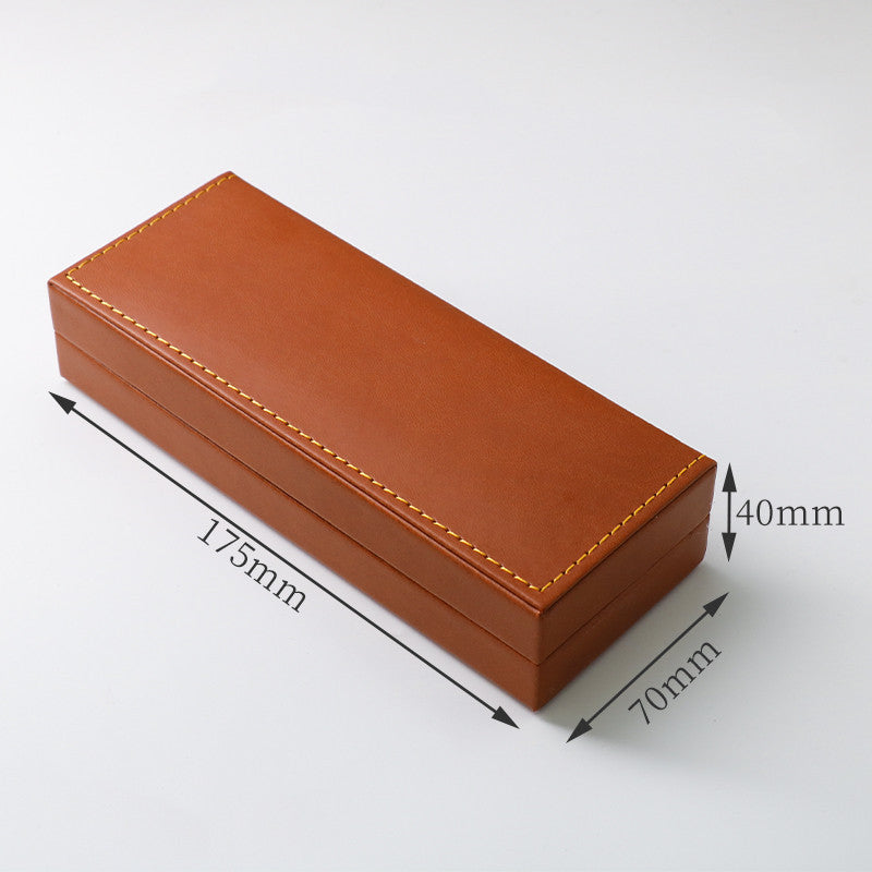 Leather Metal Signature Pen Packaging Gift Box