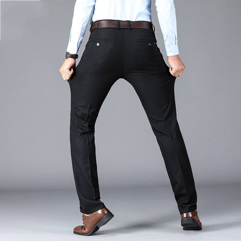 Middle-aged Men's Casual Pants Men's Business pants