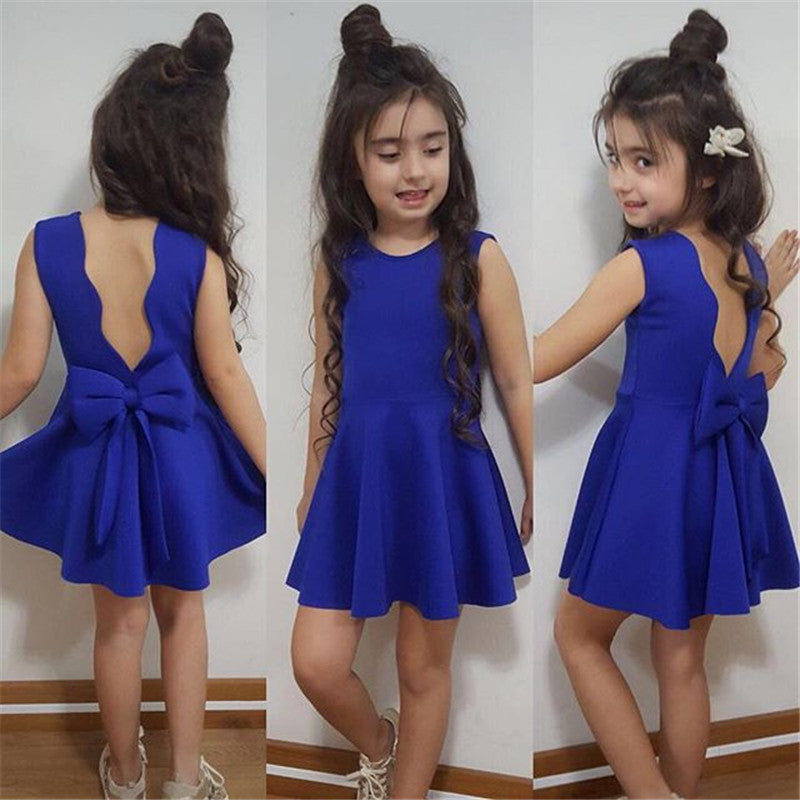 Girl Clothes Dress Girl Sleeveless Girl Clothing