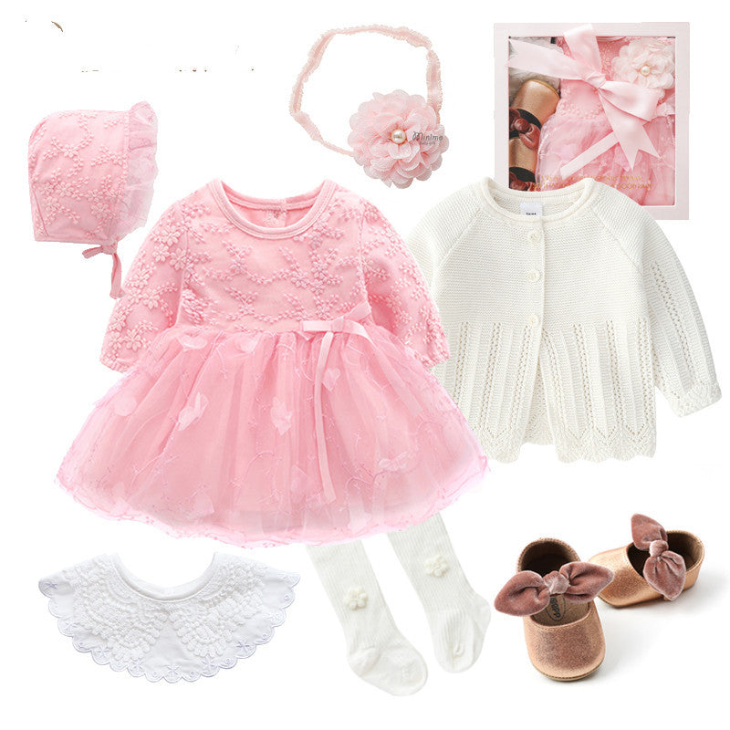 Baby girl gift set