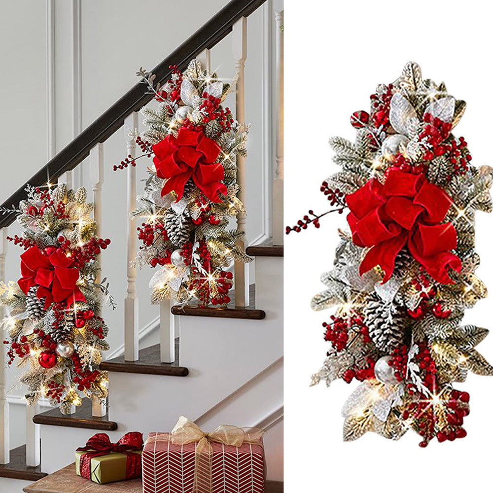 Handmade Christmas door decoration Hanging Christmas Wall Decoration