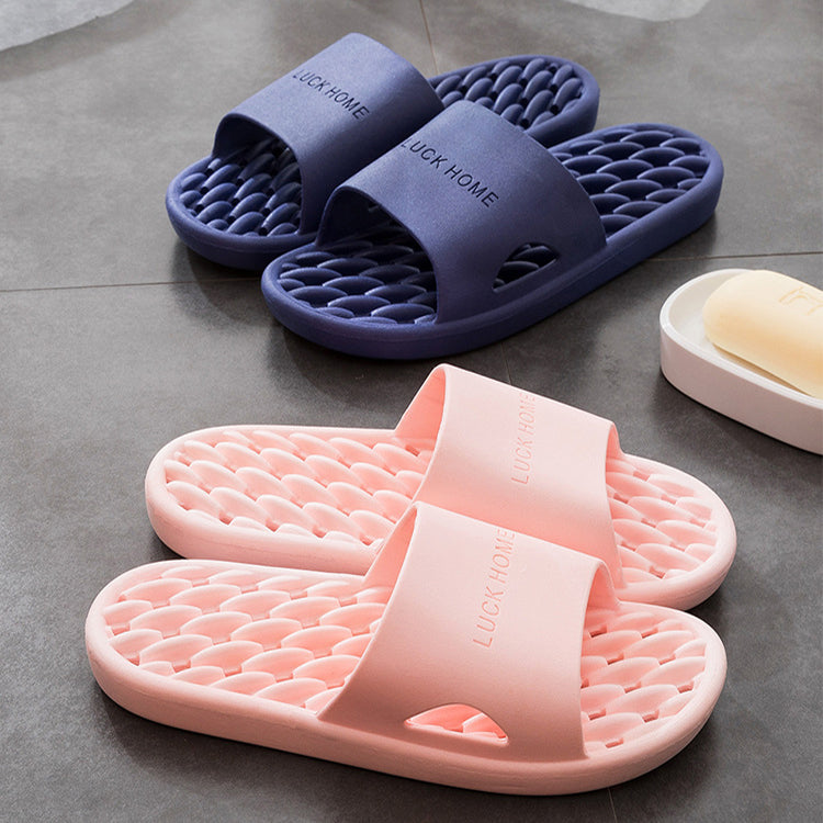 Hollow Out Slippers For Women Men Home Shoes