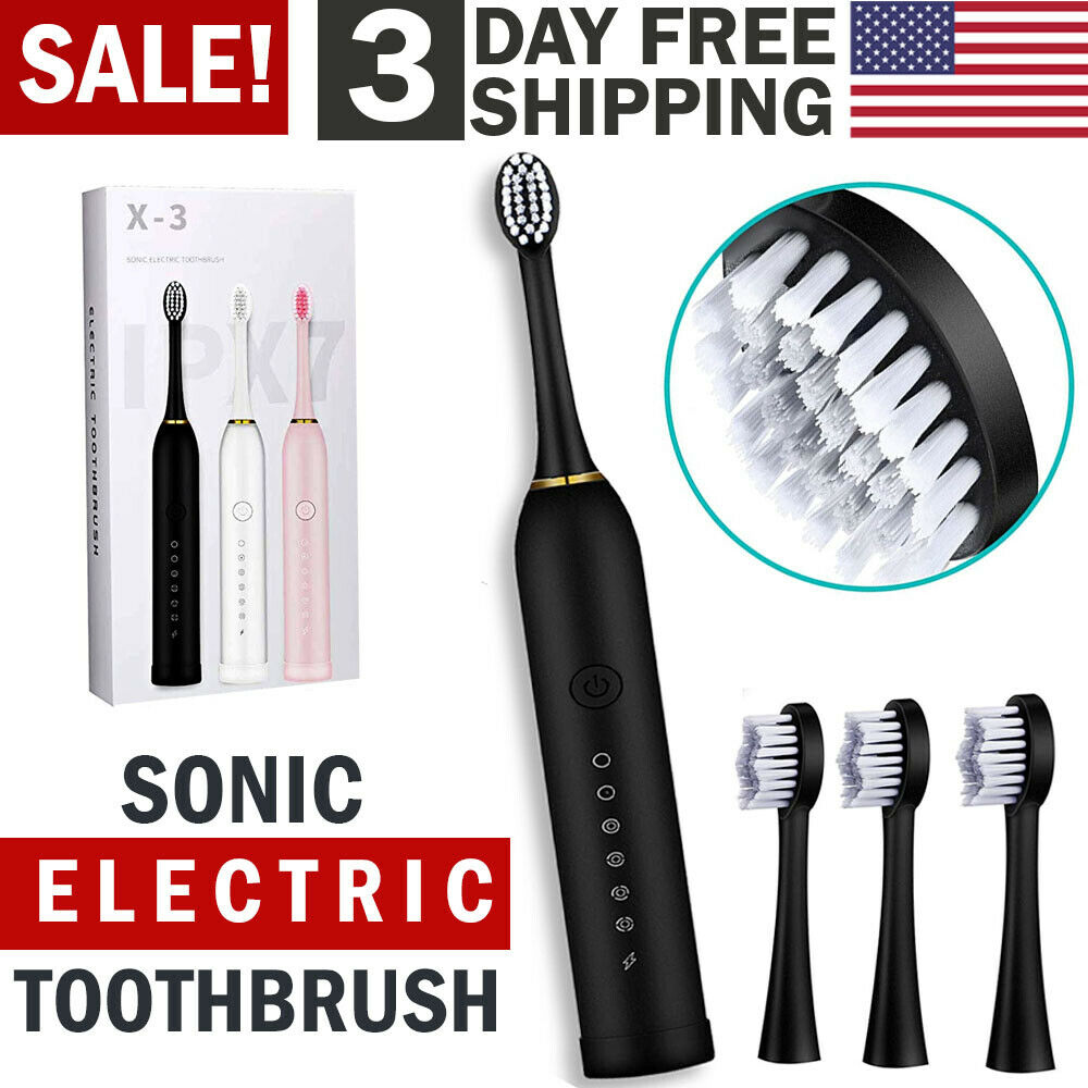 Rechargeable Electric Toothbrush Heads - Toothbrushes For Adults And Kids