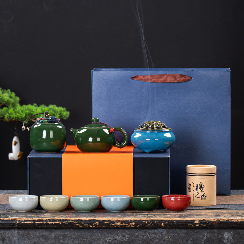 Ceramic Tea Set Accompanying Gift