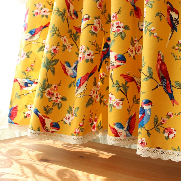 Cotton Fabric Kitchen Door Curtains Partition