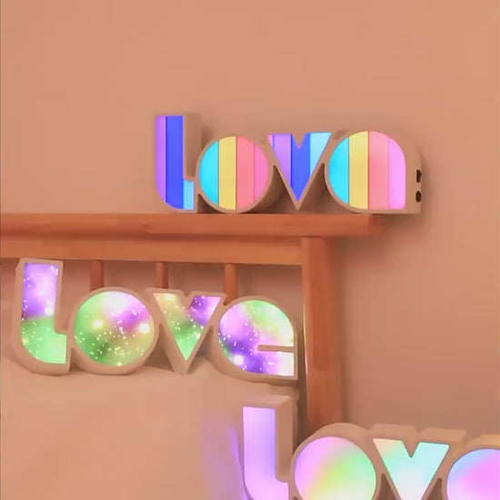 Valentines Day Decor LED LOVE Light Valentines Day